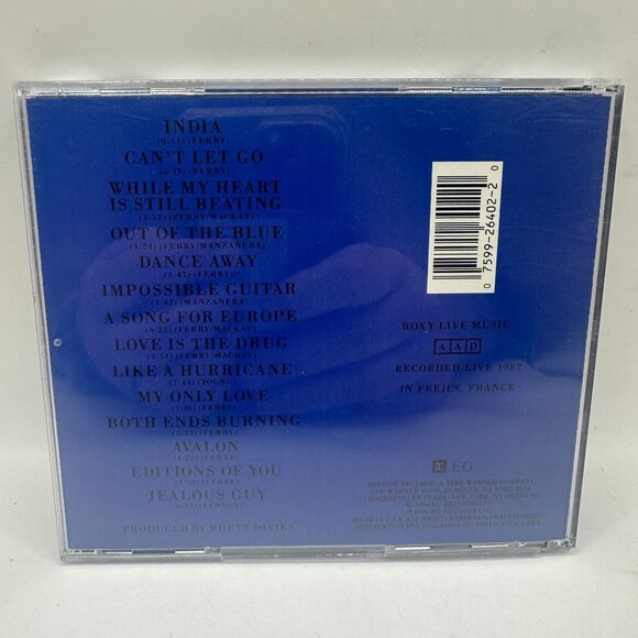 Heart Still Beating Roxy Music CD Album 1990 EG Records 926402-2 - Picture 2 of 4